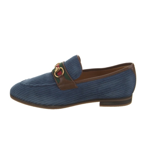 Gucci Velvet Loafers - Picture 1 of 5